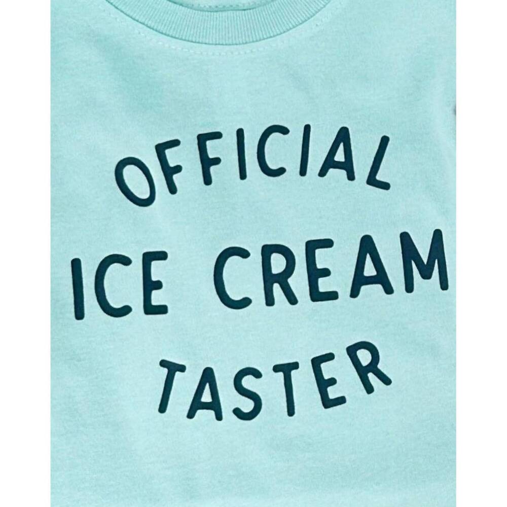 NEW THE WISHING ELEPHANT kid's official ice cream taster tee in mint